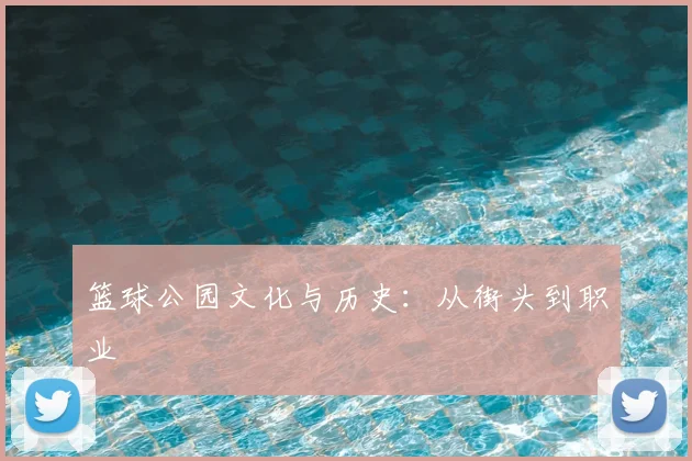 篮球公园文化与历史:从街头到职业